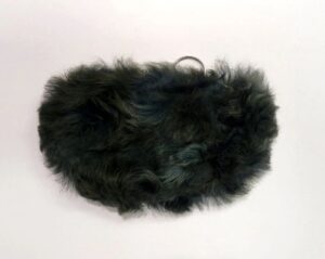 Soft fur accessory with ring