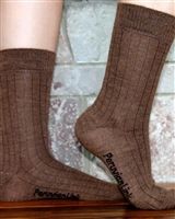 Cozy wool socks with ribbed texture