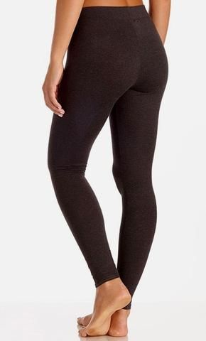 Comfortable black leggings worn