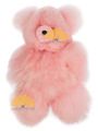 Soft pink teddy bear toy