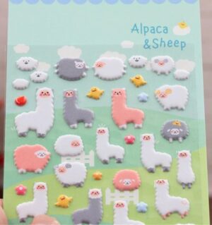 Adorable animal stickers collection